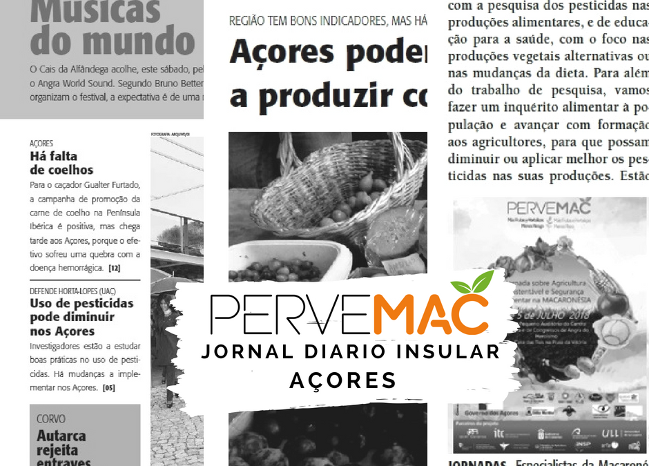PUBLICACIÓN DEL DIÁRIO INSULAR DO AÇORES AZORES. 04/07/2018