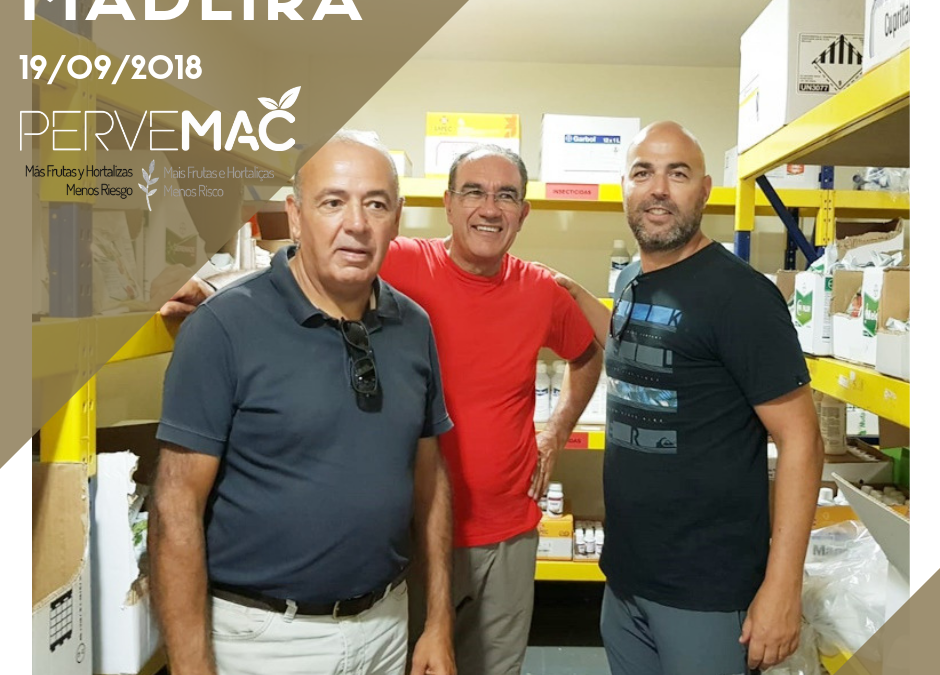 VISITAS A EXPLOTACIONES DE FRUTALES TROPICALES Y SUBTROPICALES MADEIRA. 19/09/2018