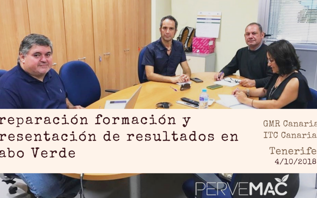 REUNIÓN DE COORDINACIÓN ENTRE ITC Y GMR CANARIAS TENERIFE. 04/10/2018